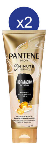 Pantene 3 Minute Extreme Hydration Conditioner Pack 170ml 0