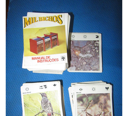 Coleçao Cards Mil Bichos Completa Abril Cultural 1978 0