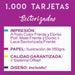 1000 Tarjetas Personales 9x5 Full Color Bifaz Sectorizadas 3