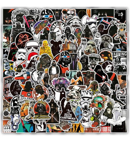 Stickers Star Wars Calcomanías Vinilos Premium X50 6