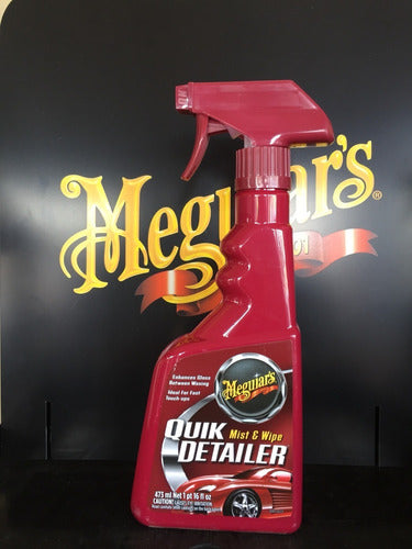 Meguiar's Quick Detailer Liquid Wax + Microfiber 473ml M24 1