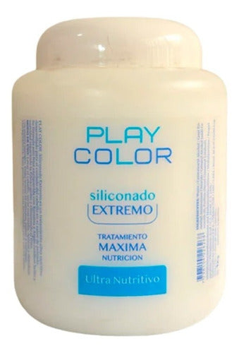 Play Color Baño De Crema Siliconado Extremo Nutrición X 1kg 0