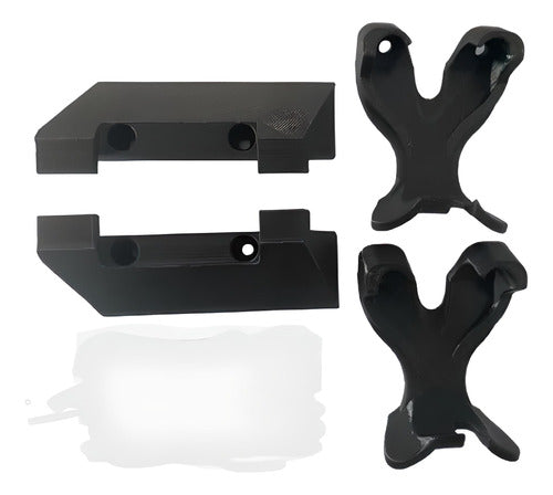 Wall Mount for PS4 Slim and 2 Controller Mounts 0