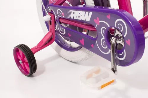 Rainbow Kids Bicycle Rodado 14 With Training Wheels 5