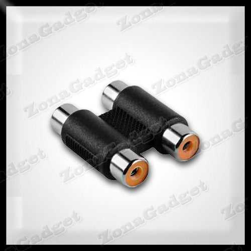 Adaptador Rca Doble Hembra - Hembra 0