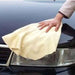 Large Absorbent Chamois Cleaning Cloth 66x43 Synthetic Suede 12
