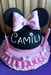 Torta Minnie. Base Y Cabeza Son Bizcochuelo. Orejas De Choco 2