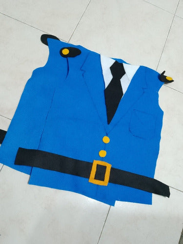 Pechera Police Costume Vest for Kids 0