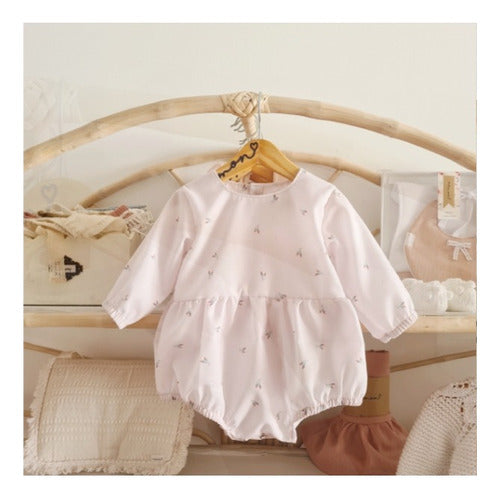 Aemon Baby Body with Bombé Silhouette and Printed Cotton 0