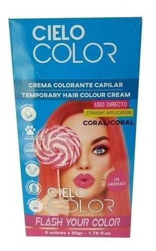 Otowil Coral Lefemme Fantasy Hair Dye Cielo Color 1