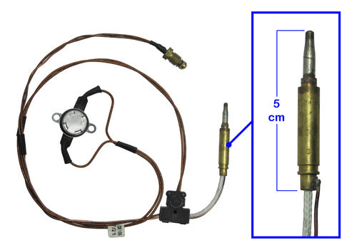 Longvie Original Thermocouple 1 Sensor for Water Heater 5