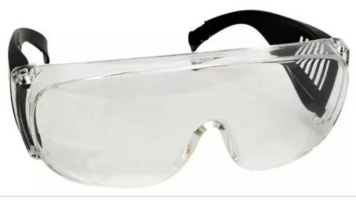 20 Der Plas Reinforced Transparent Safety Glasses 0