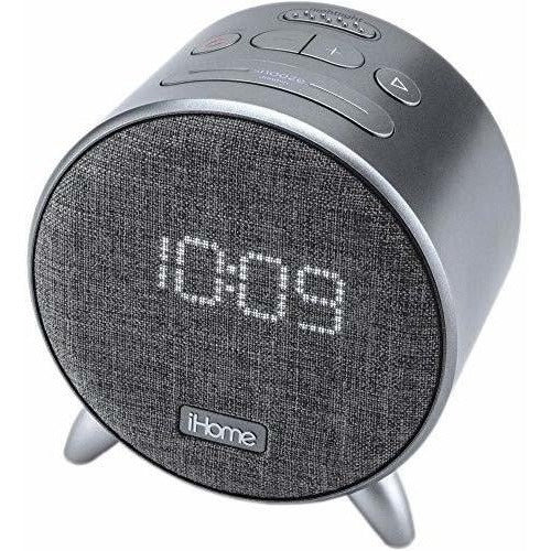 Ihome Ibt235 Reloj Despertador Digital Bluetooth Con Carga U 0