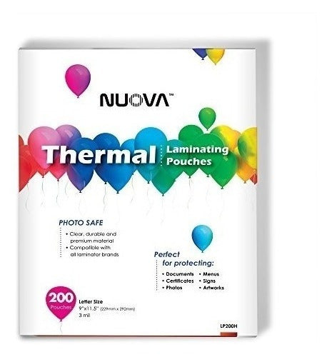 Nuova Premium Thermal Laminating Pouches 9 X 0