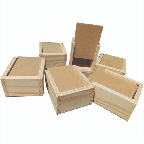 EneGe Caja Artesanal X10 Madera Y Mdf Multiuso-Souvenir-Artisan 0