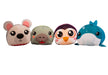 Lucerito Oceanic Sea Animal Sensory Rattle Stuffed Toys - 4 Pack 0