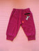 Fuchsia Baby Jogging Pants with Pocket Print 1