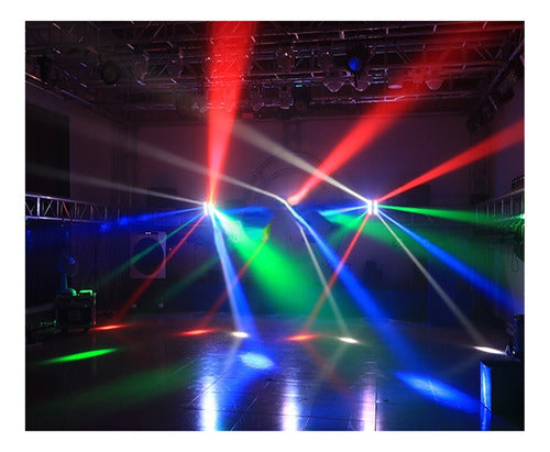 Mini Led 8x10w Rgbw Moving Head Light Led Spider Beam 4