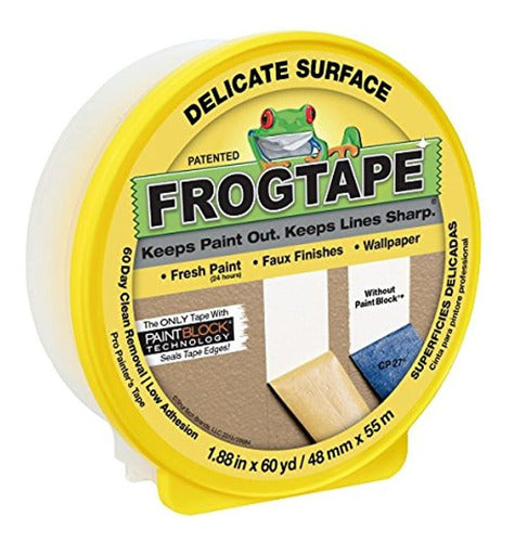 Frogtape Delicate Surface Painting Tape, 1.88 In 0