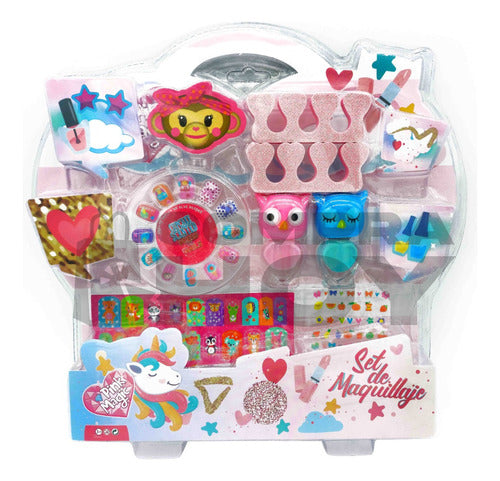 CompraHoy Set De Manicuría Infantil, Stickers Y Esmaltes - 11571 0