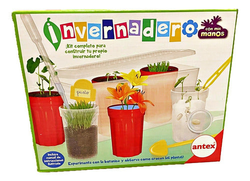 Antex Invernadero Con Mis Manos Botanica Plantas Ñinos Juego 0