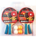 Set Ping Pong 4 Paletas Pelotas Red Soporte Mundo Cla Fd4440 1