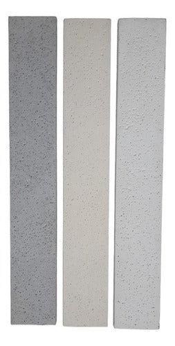 Atermic White Cement Deck for Pool or Solarium Piasstra 100x15 cm * Per Unit 0