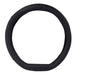 Black 38 cm Flat Base Steering Wheel Cover Cod Cv-043 0