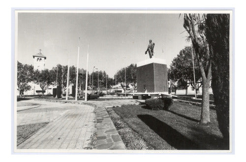 Libertad - San José - Plaza En El Año 1985 - Lámina 45x30 Cm 0