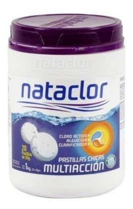 Nataclor Cloro En Pastillas Multiacción 200gr De 1kg 0