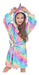Children's Unicorn Plush Flannel Pajama Bathrobe ® Rainbow Star Unicorns 20