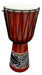 Pushkar Tienda Djembe 50 Cm Instrument from Indonesia Handcrafted Leather-Wood 0