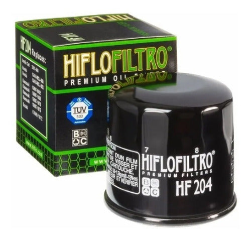 Filtro Aceite Hiflo Hf 204 Mt 03 07 09 R1 R6 - Gaona Motos! 0