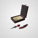 Winpro Wine Set Kit - 2 Pieces Corkscrew + Stopper in Wooden Box 1