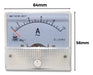 Amperímetro Analogico Painel Ca5 - 10a Corrente Alternada 3