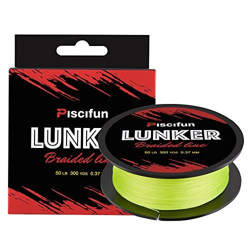 Piscifun Lunker Trenzado Línea De Pesca Amarillo 12lb 547 Ya 0