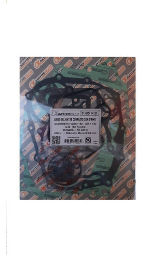 Alfa Complete Engine Gasket Set for Guerrero GRM 150 1