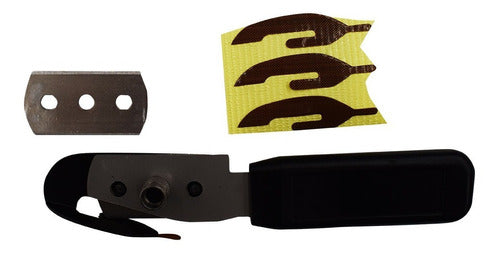 Vinyl Backliner Cutter Tool - Safety Blade Interchangeable 0