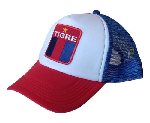 Storee Kleid Unisex Tigre Football Cap Red/White/Blue 0