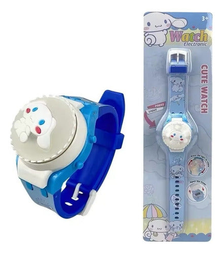 Tienda Felicity Reloj Infantil Digital Cinnamoroll Con Luz Rota 360º 0