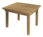 Modern Solid Wood Dining Table Straight Leg 100x80 Sajo 2