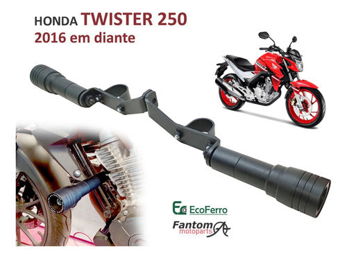 Slider Honda Cb 250 Cb250 Twister 2016 2017 2018 2019 2020 1