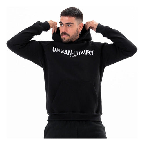 Urban Luxury Cotton Fit Men's Sports Hoodie 2