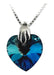 Swarovski Elements Heart Crystal Pendant Necklace 0