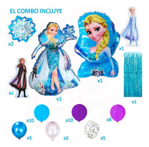 50 Art Globo Frozen Ana Elsa Olaf Snow Cotillion Candy Bar 6