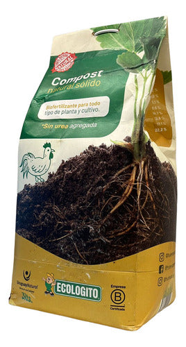 Compost Natural Sólido Ecologito Universo Binario 0