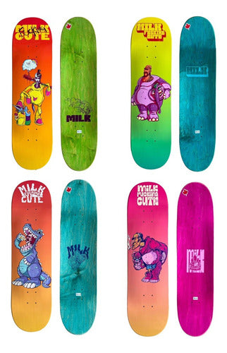 Shape Milk 7.75 Cow Monster Green Deck 4