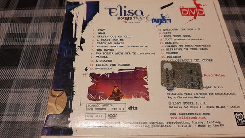 Elisa - Sound Track Live - 96-06 - Dvd Original 1