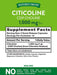Nature's Truth Citicoline CDP Choline 1g 30 Capsules Brain Support 1