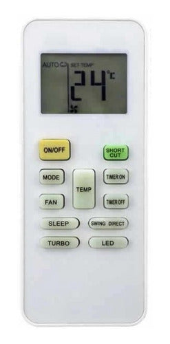 Remote Control for Air Conditioner Compatible with Surrey, BGH, Midea 0